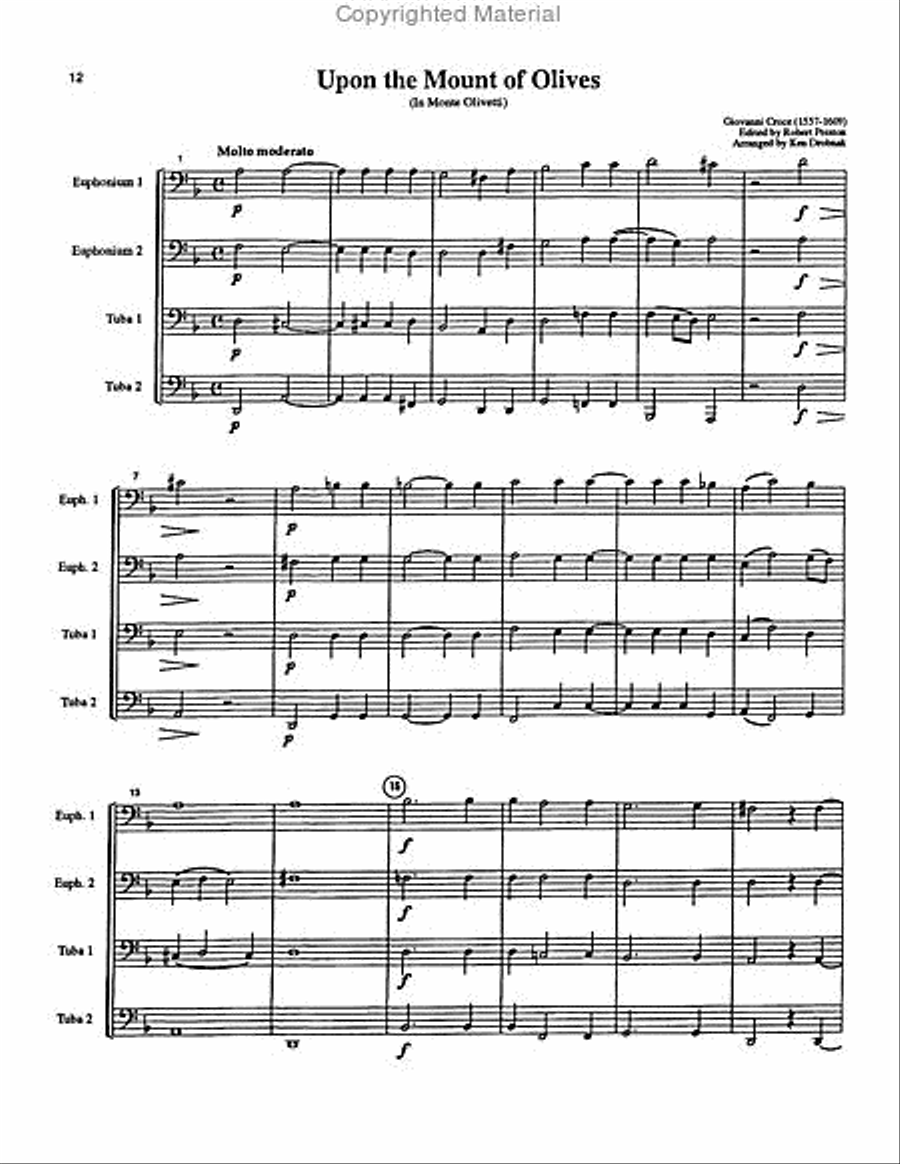Renaissance Choral Music Choir scores gallery preview page 6