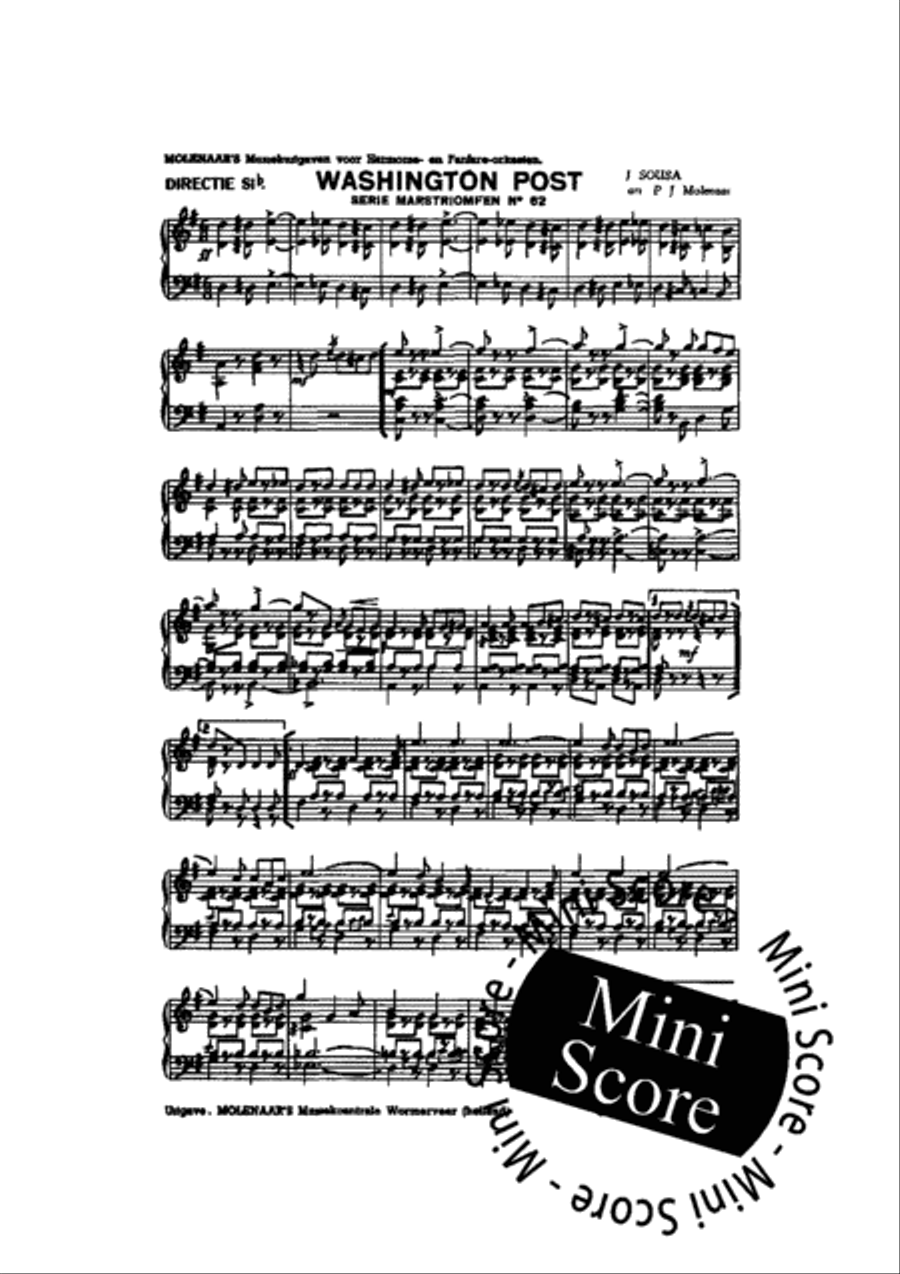 Washington Post Concert Band scores gallery preview page 4