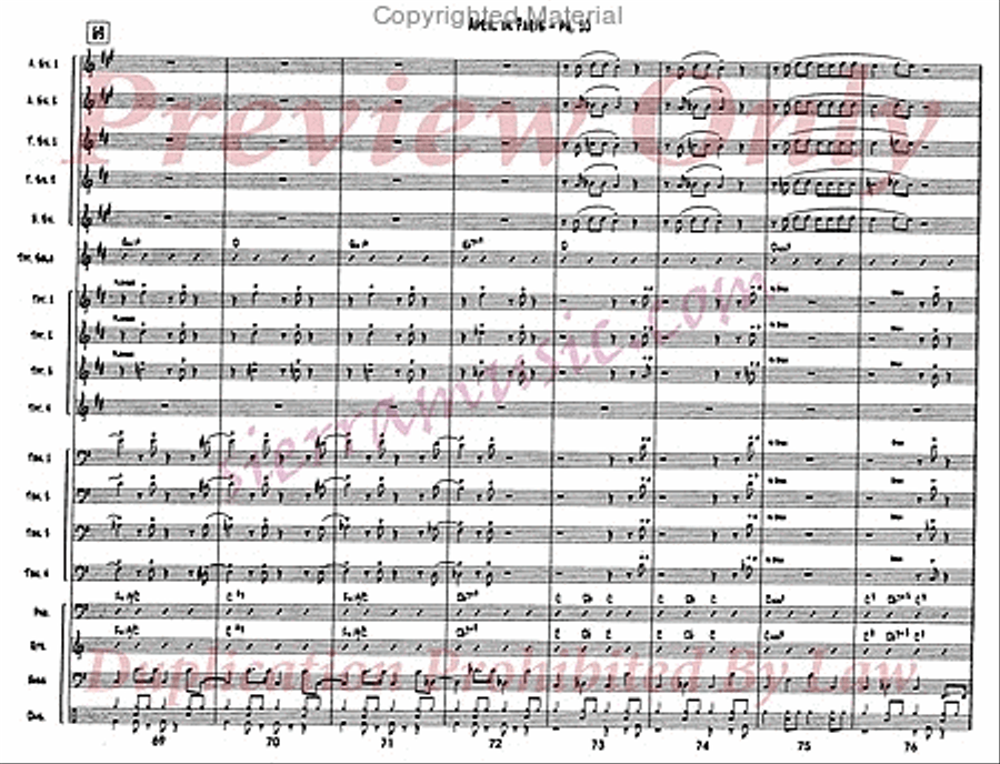 April In Paris April In Paris Jazz Ensemble scores gallery preview page 11