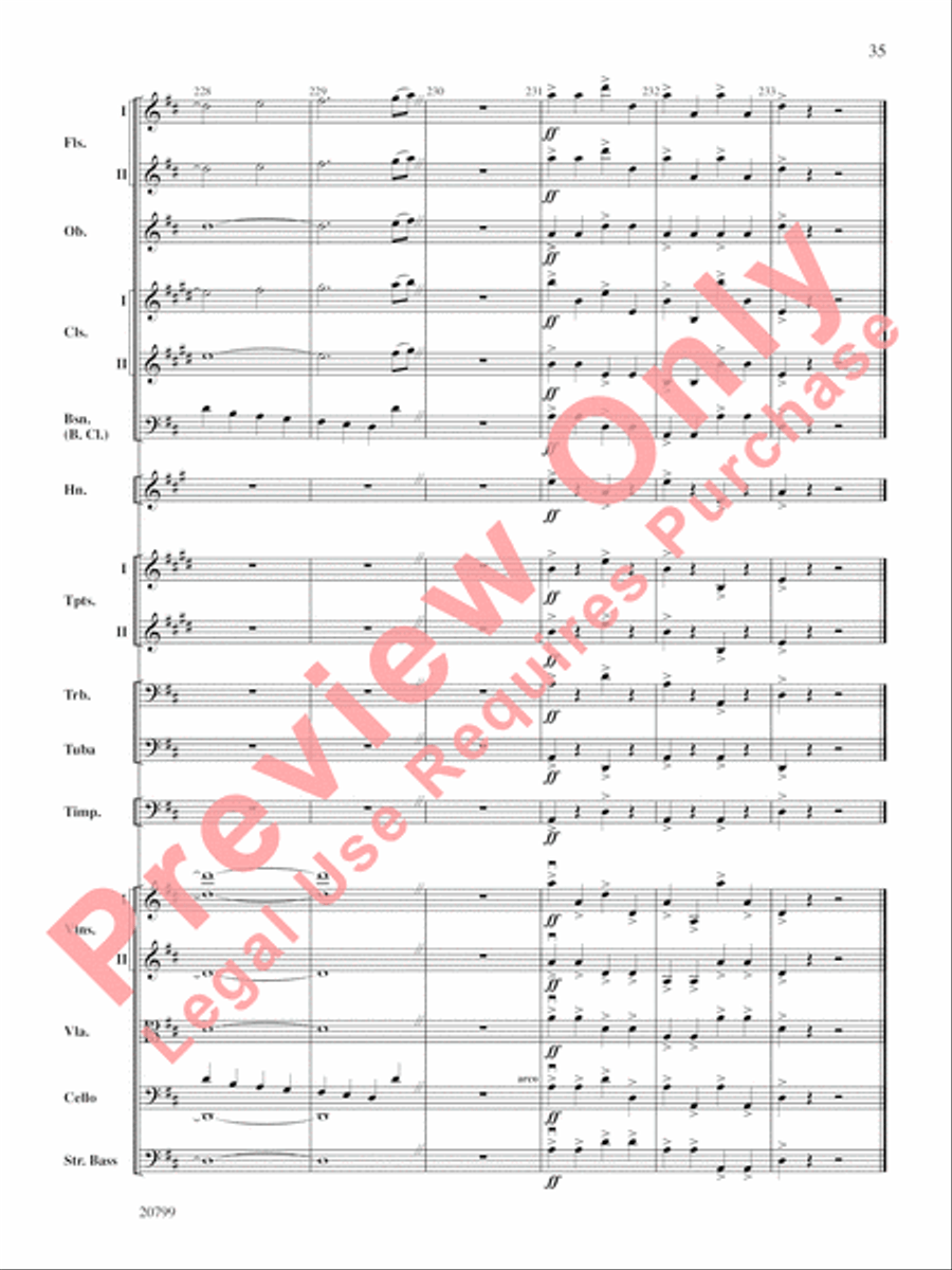 Symphony No. 9 Full Orchestra scores gallery preview page 36