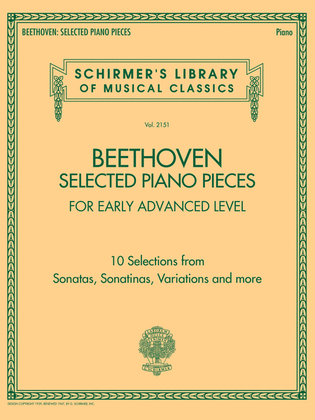 Beethoven: Selected Piano Pieces