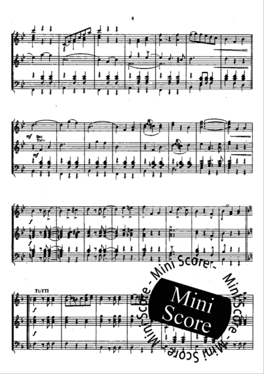 Op de Sibajak Concert Band scores gallery preview page 8