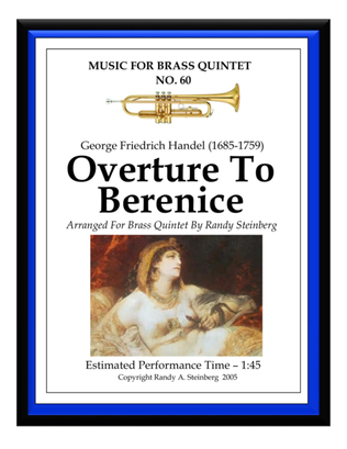 Book cover for Overture To Berenice