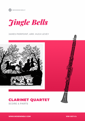 Jingle Bells - arranged for Clarinet Quartet