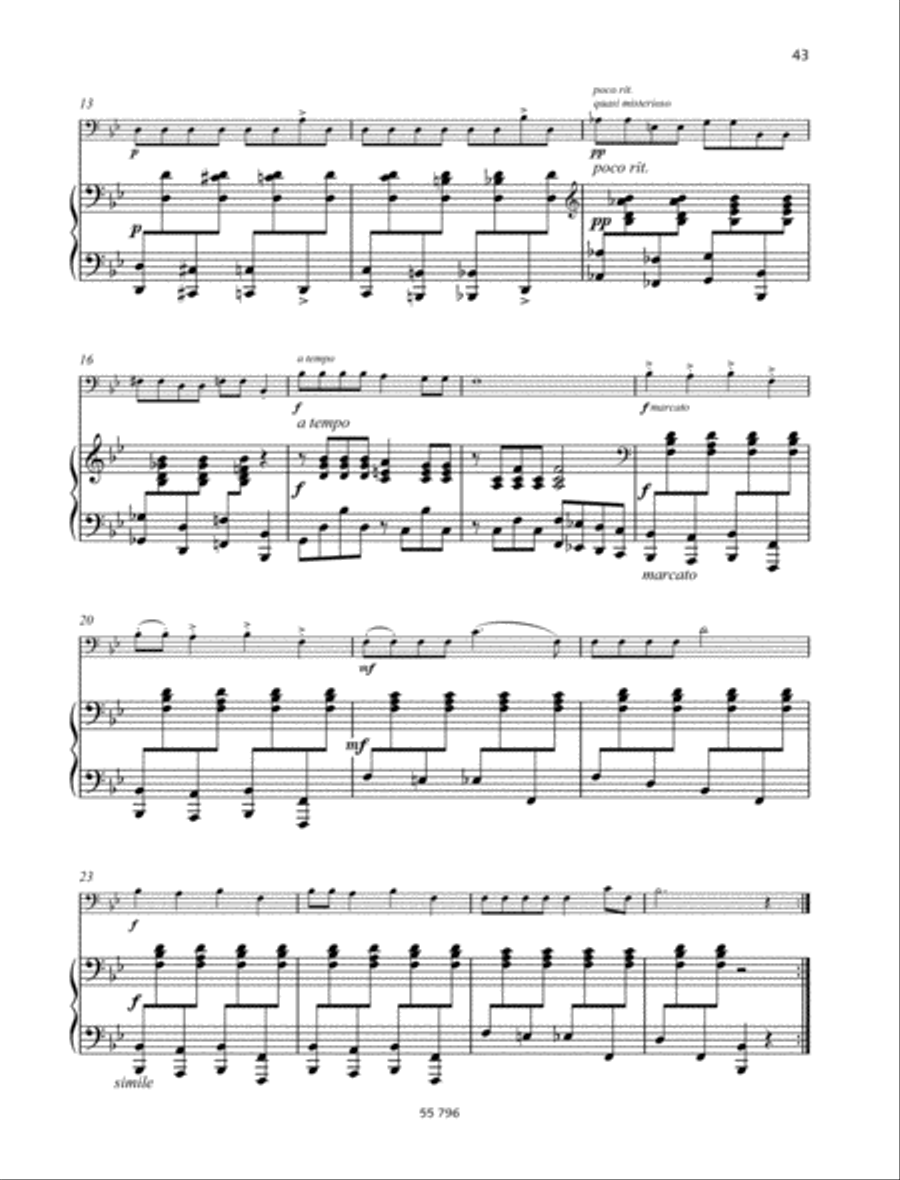 Thieves and Policeman Piano Accompaniment scores gallery preview page 2