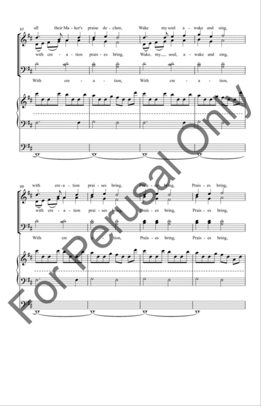 A Festive Thanks 4-Part scores gallery preview page 10