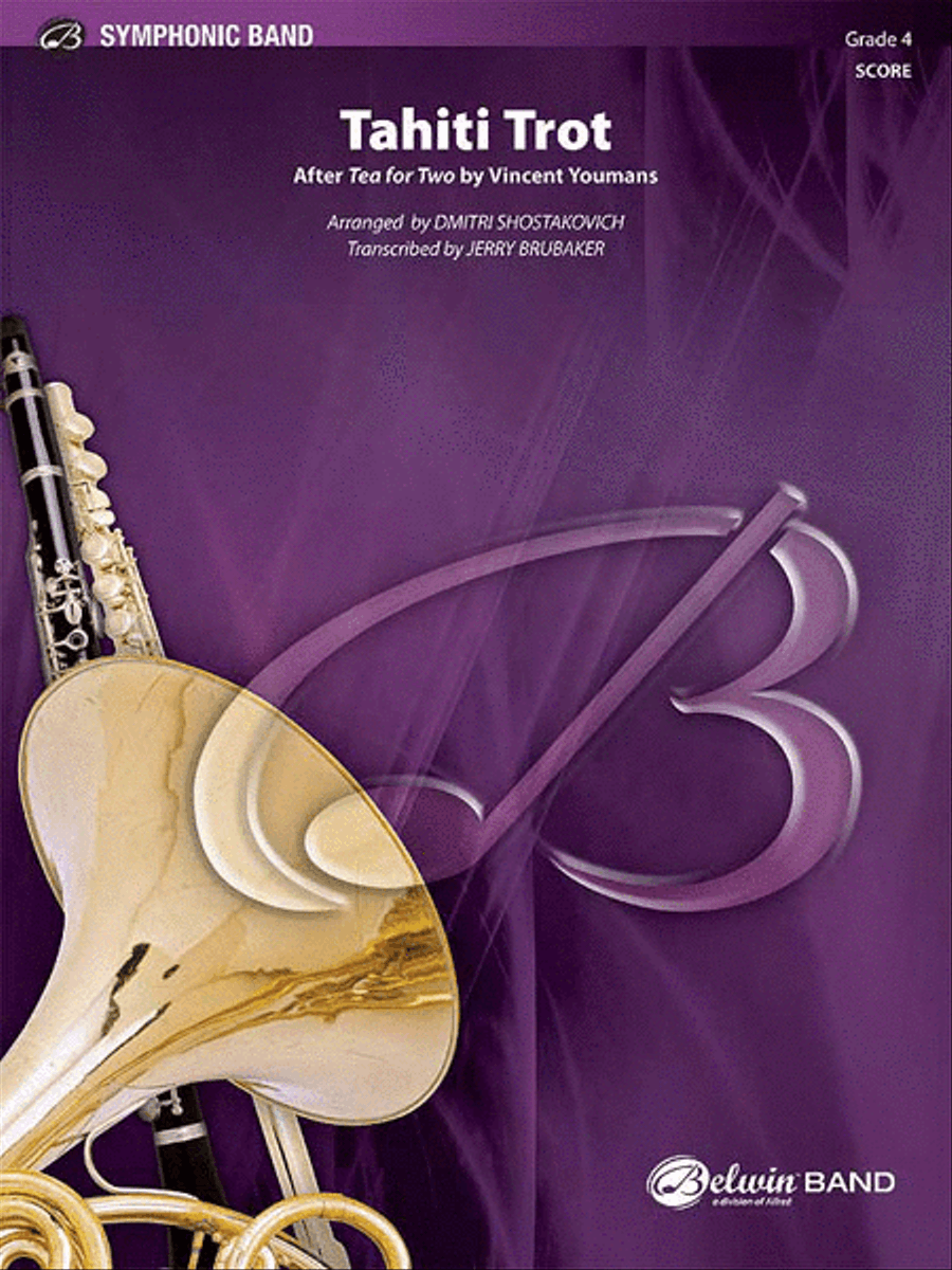 Tahiti Trot Concert Band scores gallery preview page 1