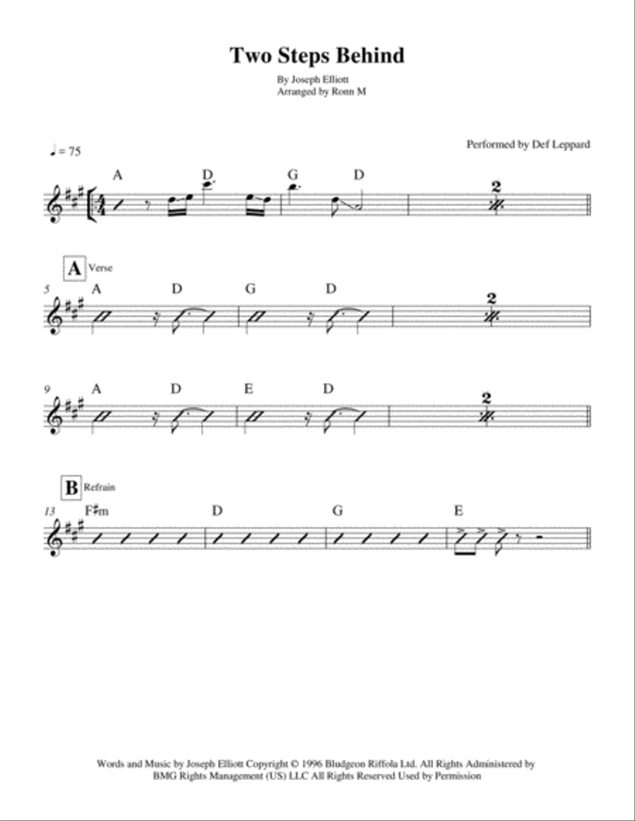 Two Steps Behind Small Ensemble scores gallery preview page 2