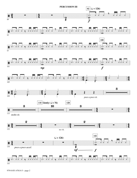 Can You Imagine? - Percussion 3