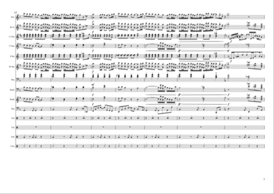 Love Marching Band scores gallery preview page 3