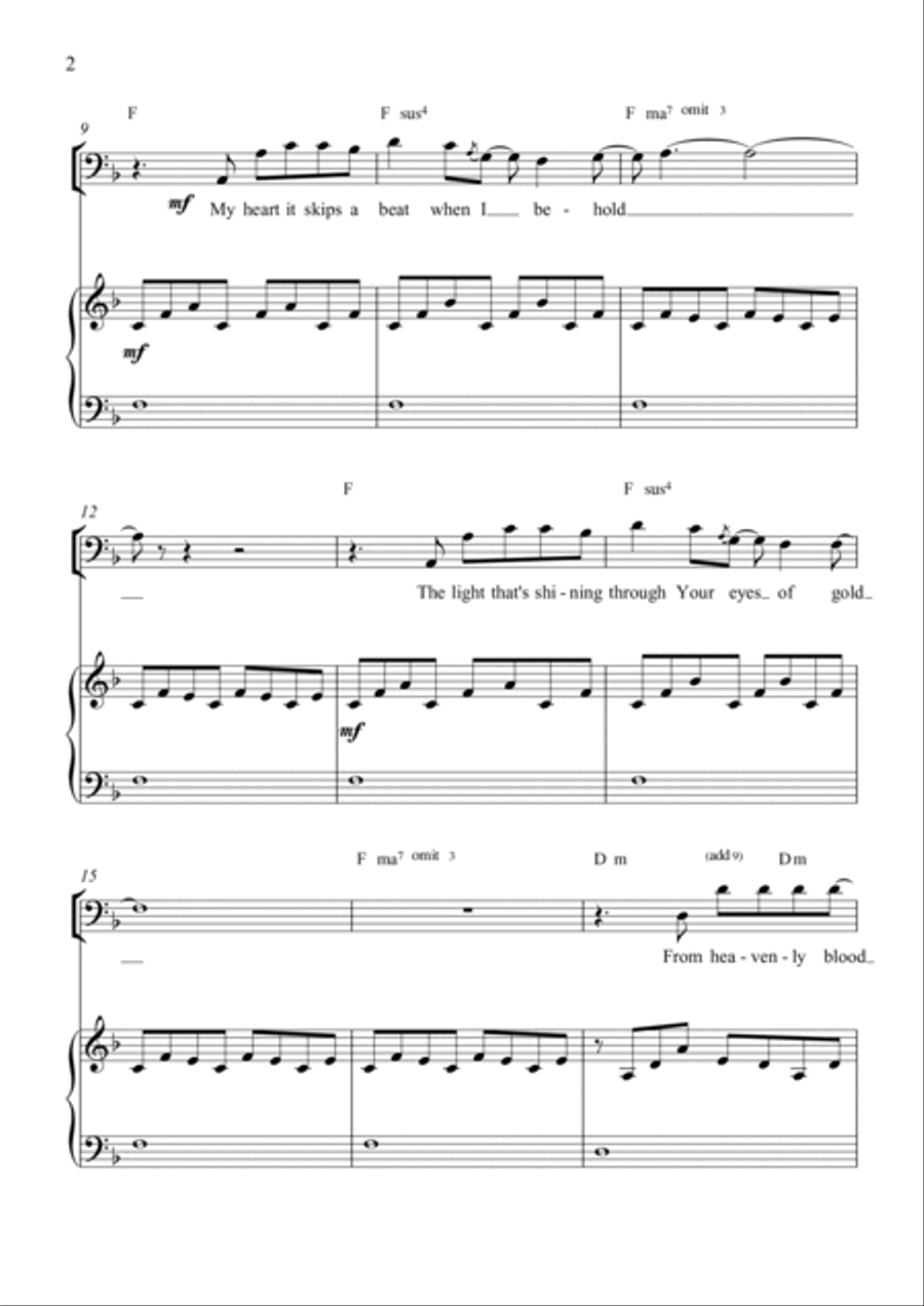 Idlers Dream Piano, Vocal, Guitar scores gallery preview page 2