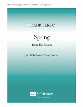 Spring from "The Seasons" (Piano/Choral Score)