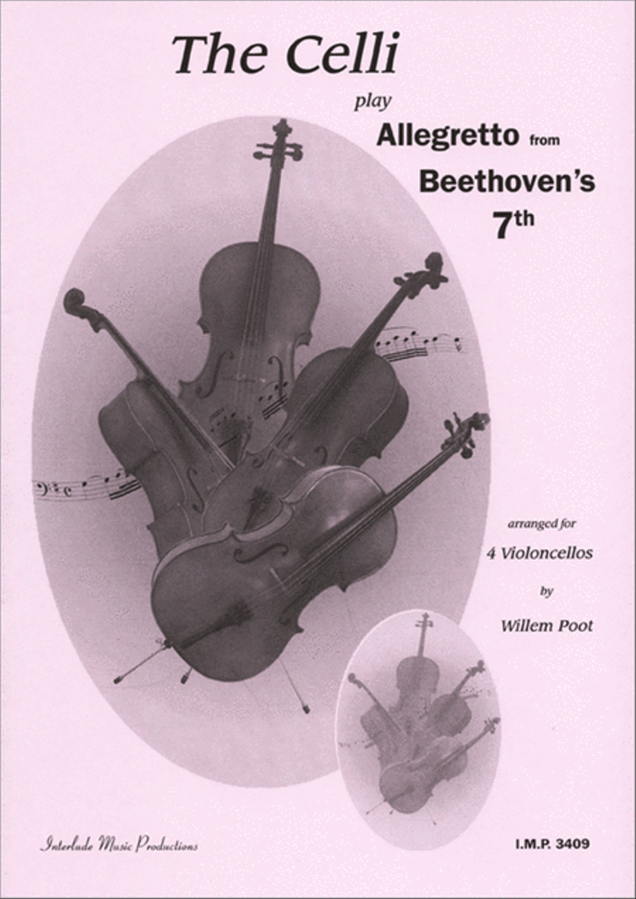 Celli Play Allegretto From Beethoven Cello scores gallery preview page 1