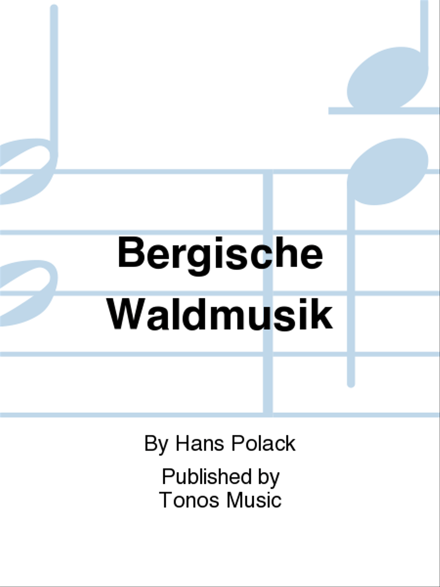 Bergische Waldmusik Orchestra - Sheet Music