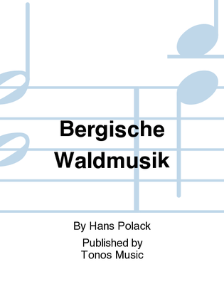 Book cover for Bergische Waldmusik