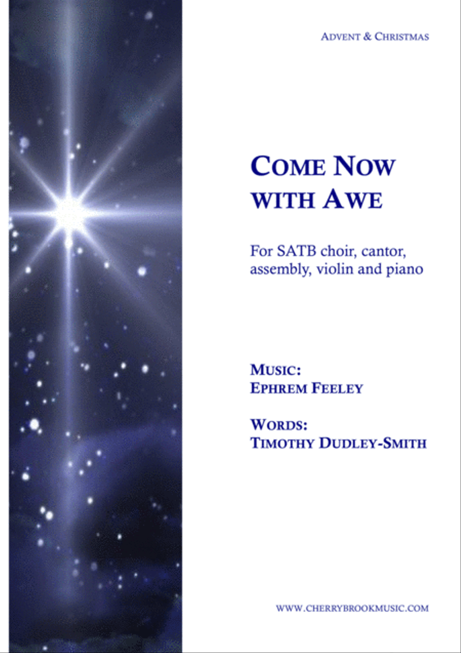 Come Now with Awe Come Now with Awe 4-Part scores gallery preview page 1