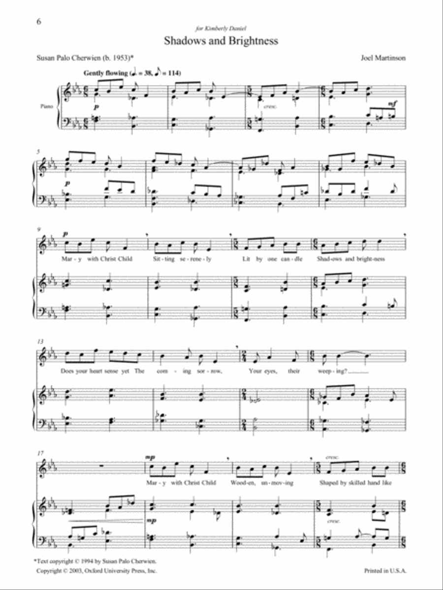 Cycle of light High Voice scores gallery preview page 9