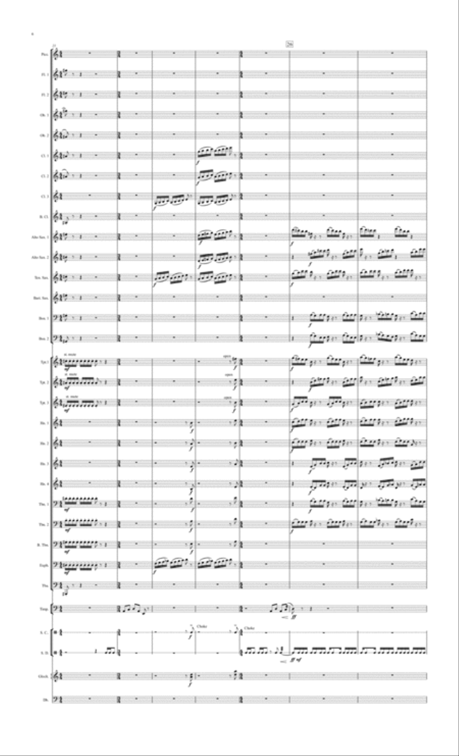 Rescue for Concert Band Rescue for Concert Band Concert Band scores gallery preview page 6