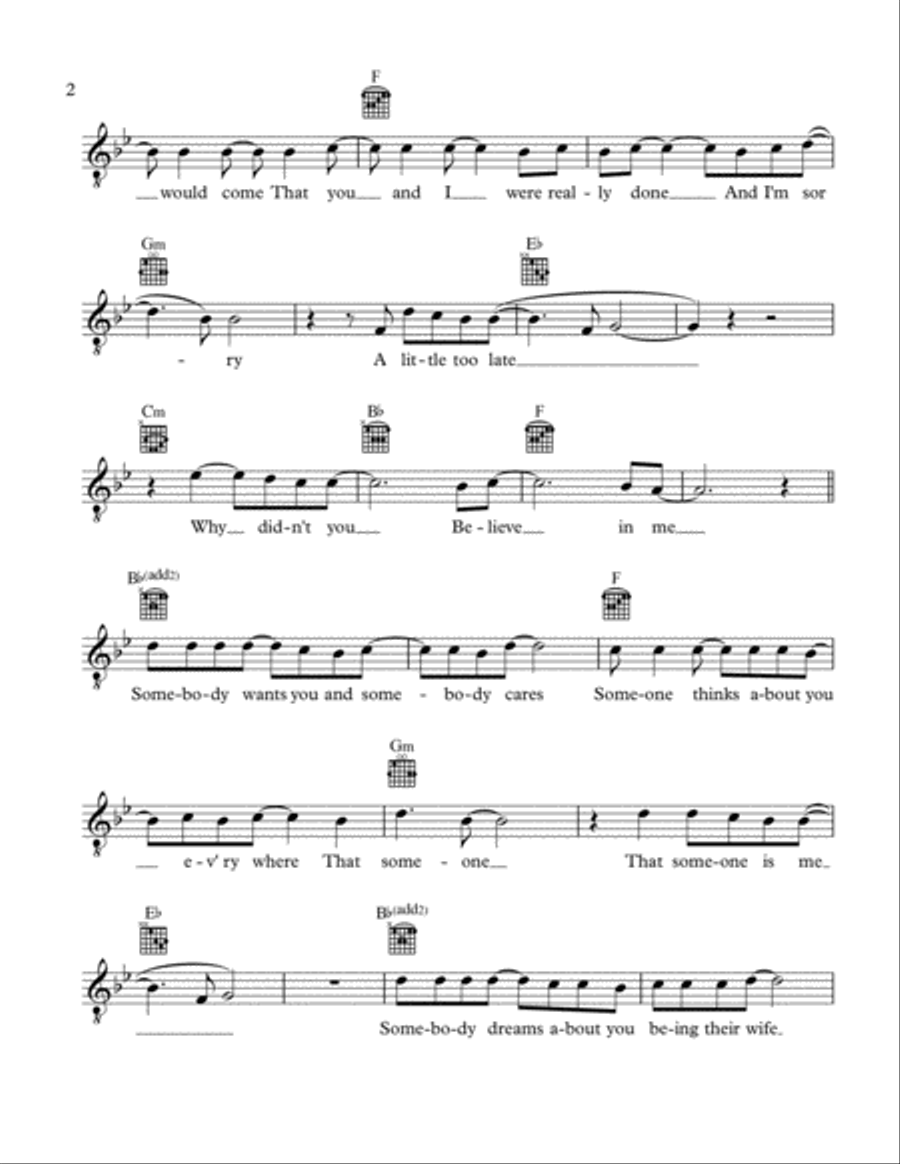 Someone Voice scores gallery preview page 2