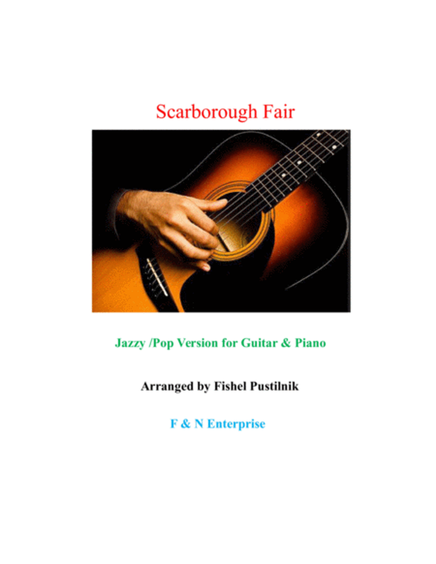 "Scarborough Fair"-Piano Background for Guitar and Piano-(Jazz/Pop Version with Improvisation) image number null