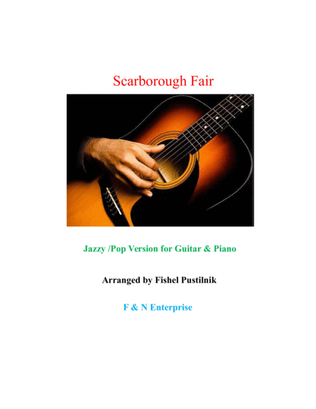 "Scarborough Fair"-Piano Background for Guitar and Piano-(Jazz/Pop Version with Improvisation)