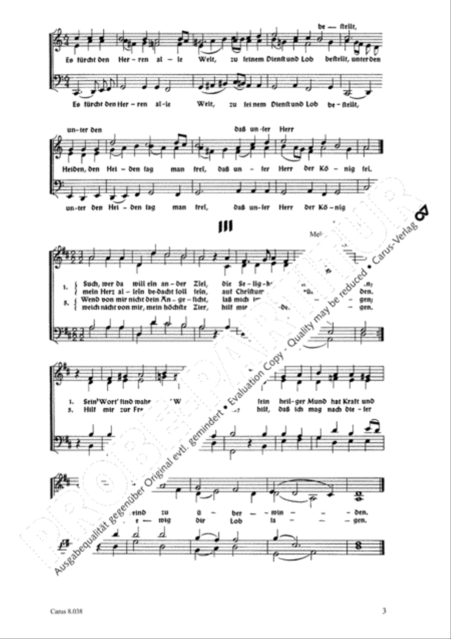 Sieben Choralsatze von Kurig, Helder, Schutz Score scores gallery preview page 4