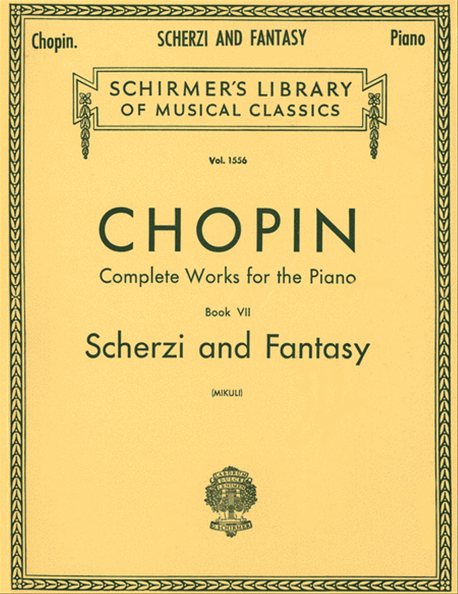 Scherzi; Fantasy in F Minor Piano Solo scores gallery preview page 1