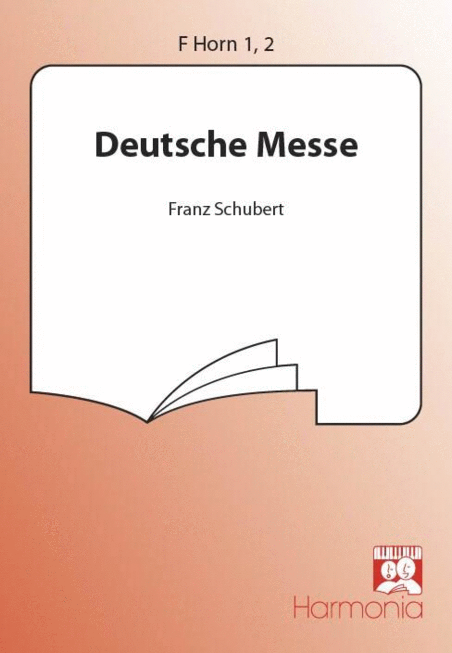 Deutsche Messe 4-Part scores gallery preview page 1