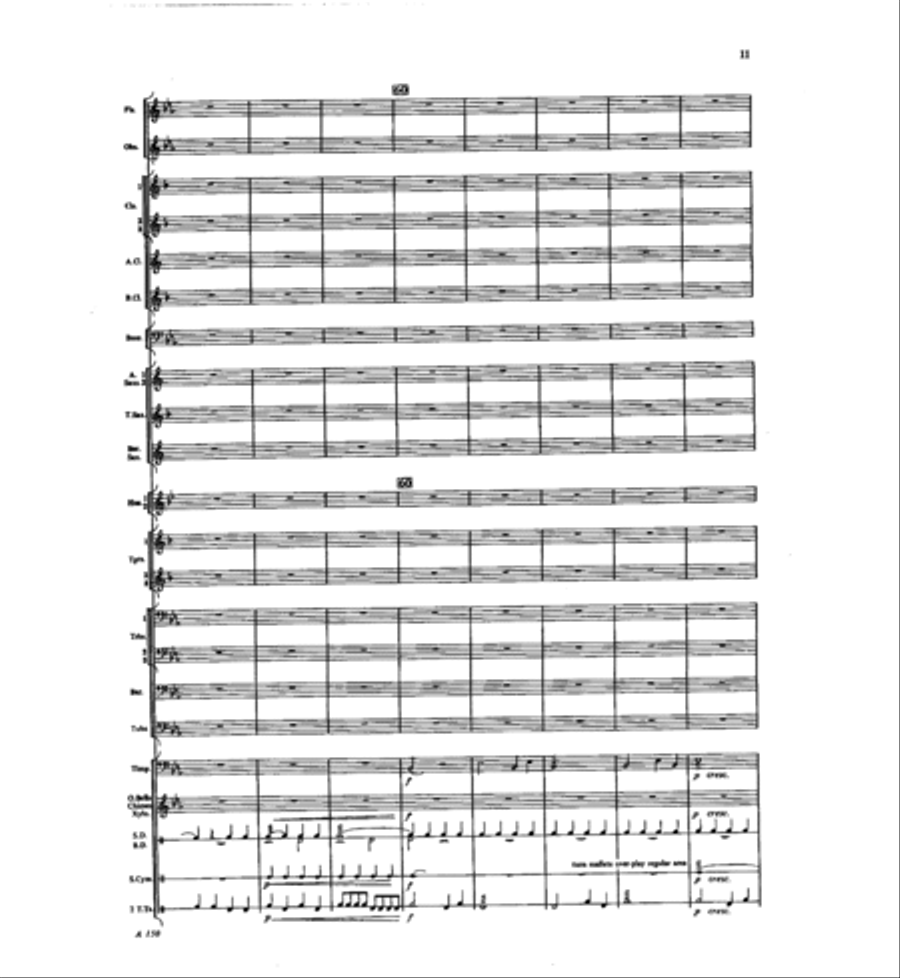 Ritual and Capriccio Concert Band scores gallery preview page 11