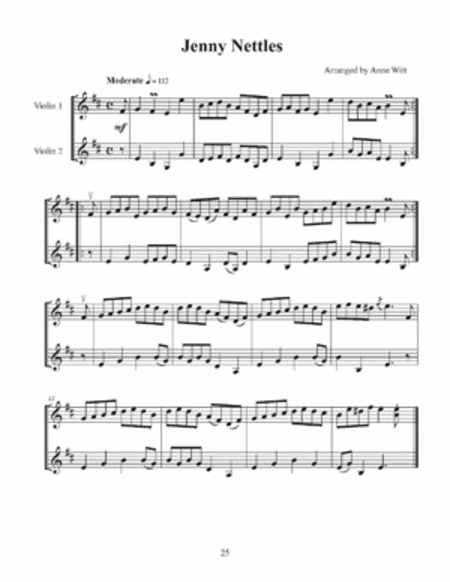 Scottish Melodies for Violin Solo or Duet