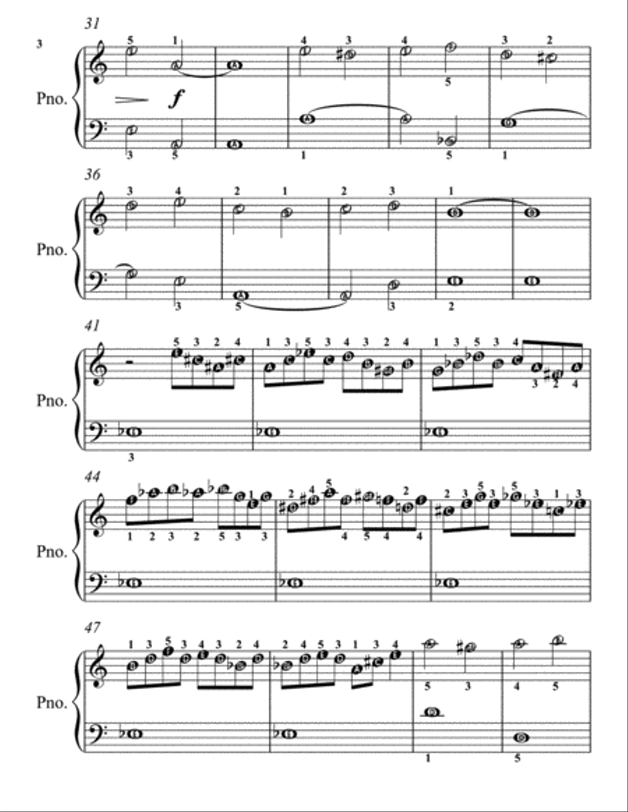 Petite Classics for Easiest Piano Booklet Z3 Easy Piano scores gallery preview page 5