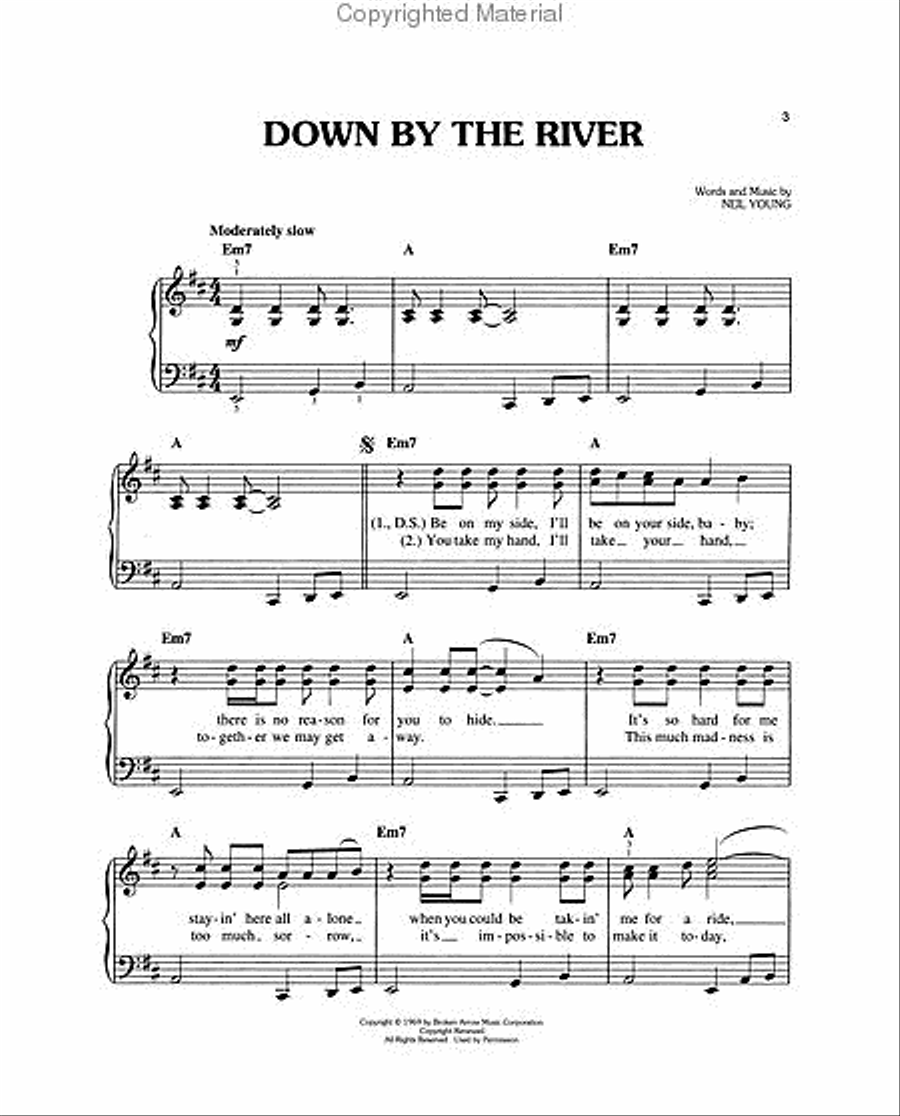 Neil Young – Greatest Hits Easy Piano scores gallery preview page 2