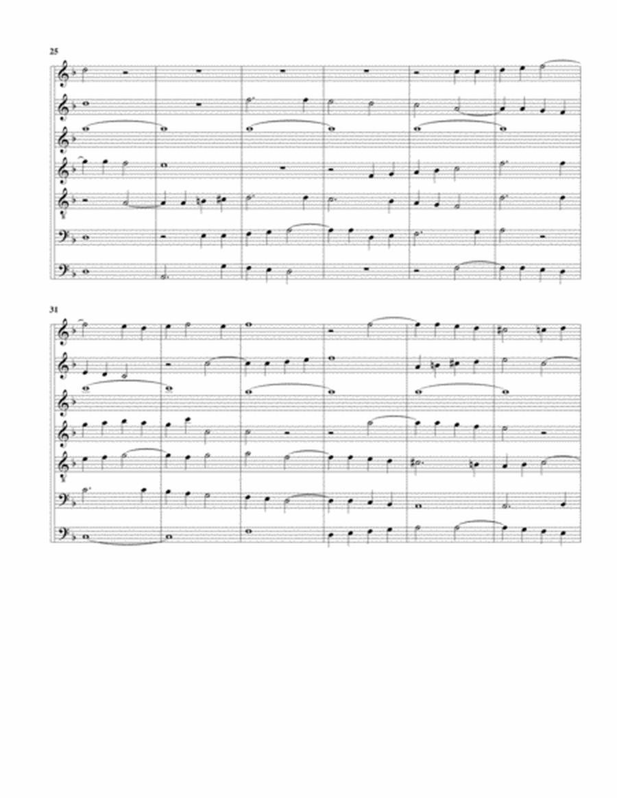 In Nomine a7 (arrangement for 7 recorders)