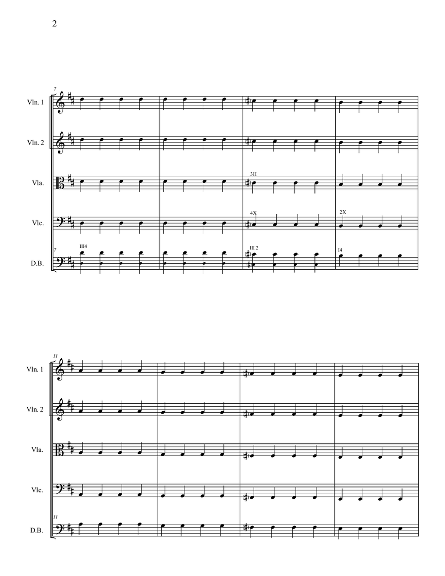May the Road Rise Up to Meet You String Orchestra scores gallery preview page 3