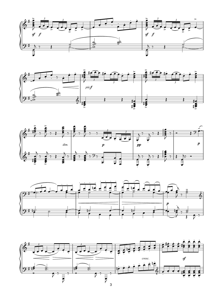 DeuxiÈme Arabesque Piano Solo scores gallery preview page 3