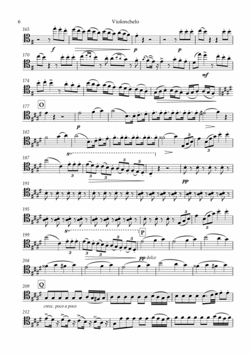 El Barbero de Sevilla - G. Rossini - For Cello Quartet (Full Parts) image number null