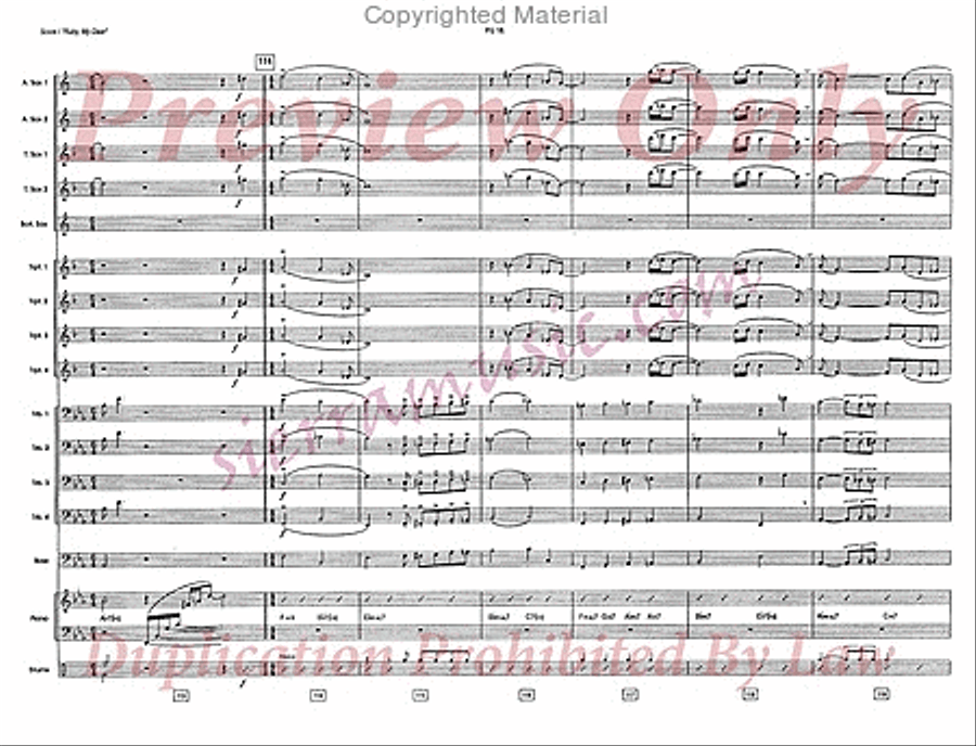 Ruby, My Dear Big Band scores gallery preview page 19