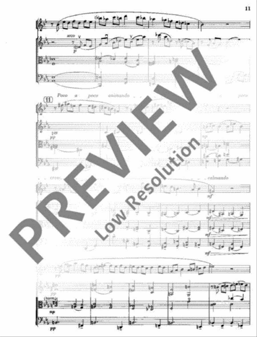 Quartet English Horn scores gallery preview page 12