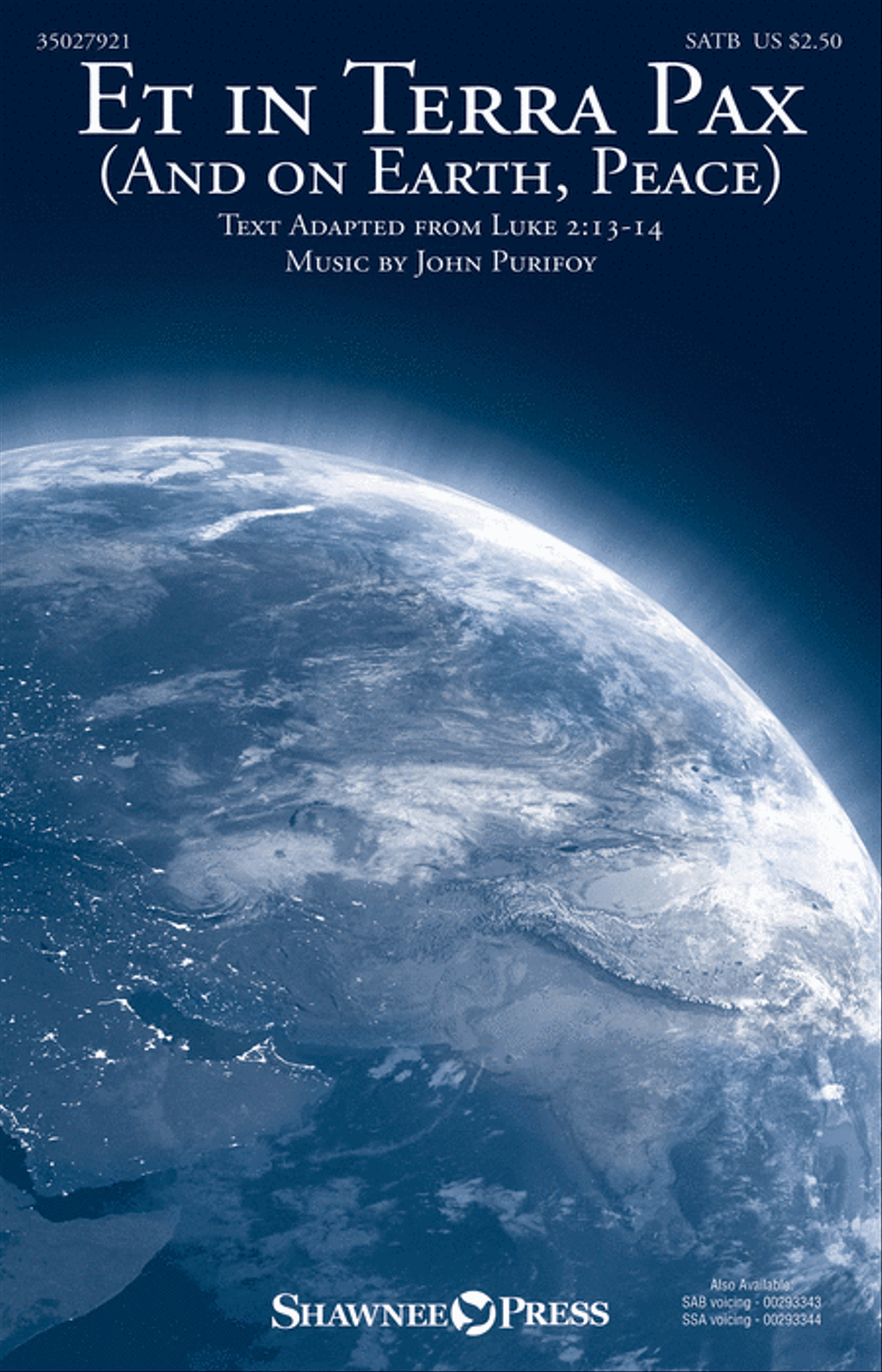 Et in Terra Pax (And on Earth, Peace) 4-Part scores gallery preview page 1