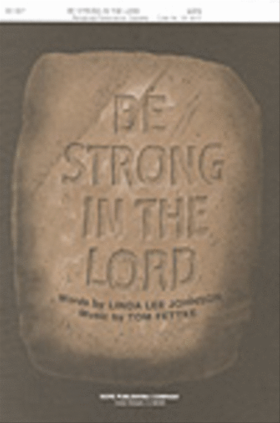 Be Strong in the Lord 4-Part scores gallery preview page 1
