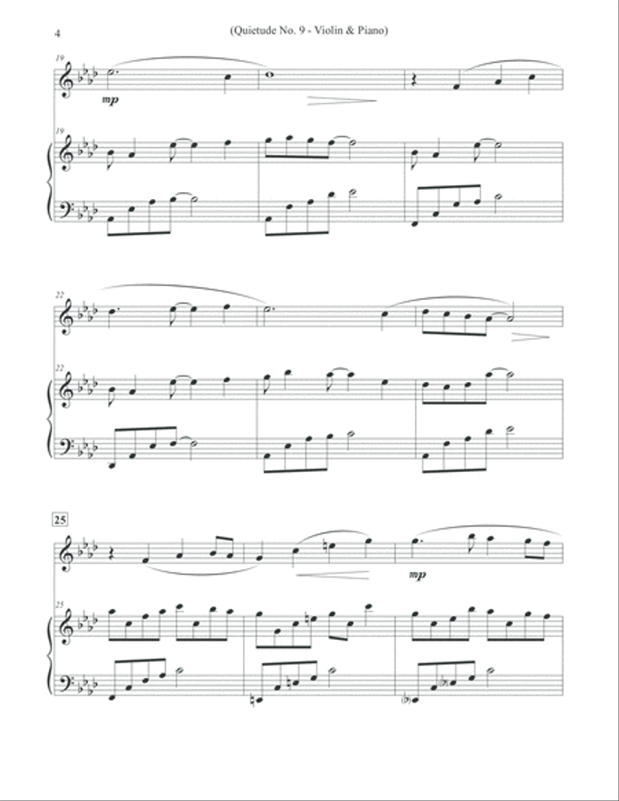 Quietude No. 9 - Flute & Piano Flute Solo scores gallery preview page 4