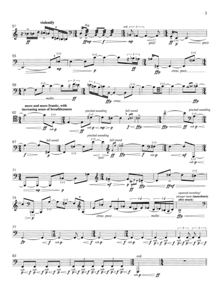 Behavioral Science for trombone solo Trombone Solo scores gallery preview page 10