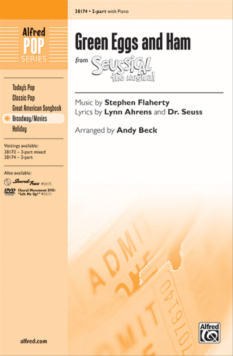 Green Eggs and Ham Green Eggs and Ham 2-Part scores gallery preview page 1