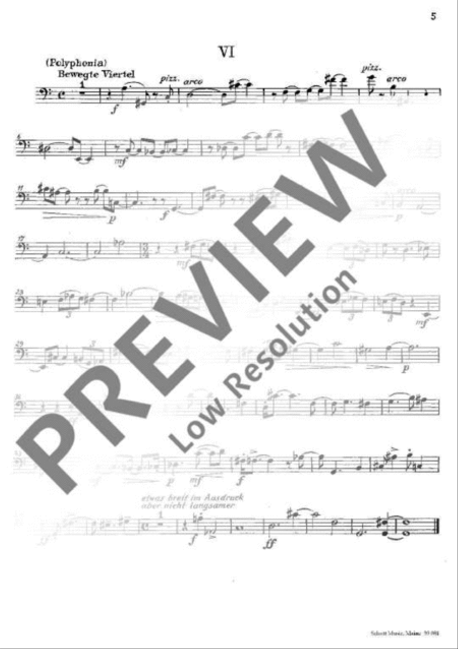 Six Madrigals Set of Parts scores gallery preview page 14