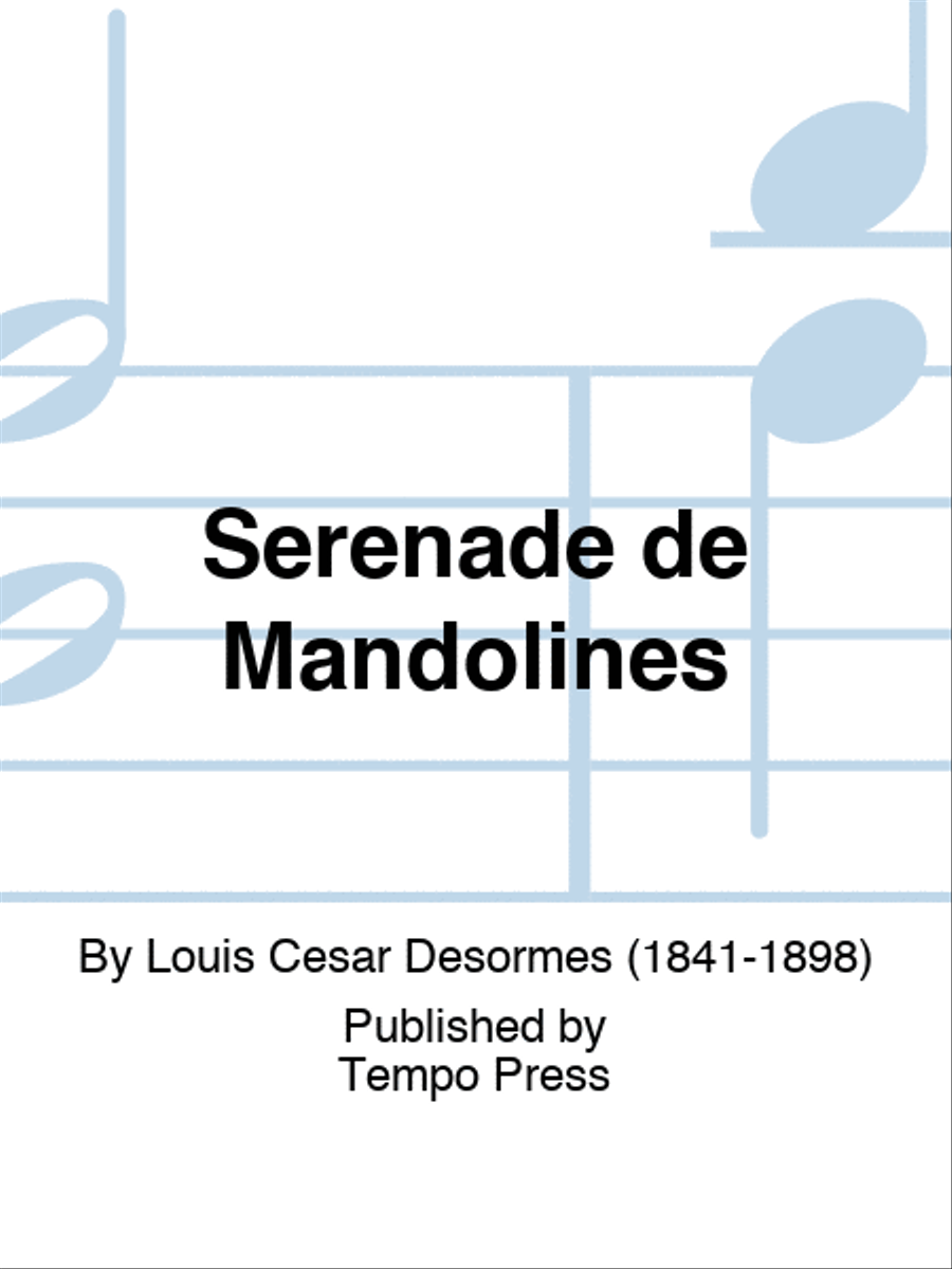 Serenade de Mandolines Piano scores gallery preview page 1