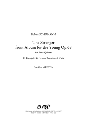 Book cover for The Stranger - from Album for the Young Opus 68 No. 29