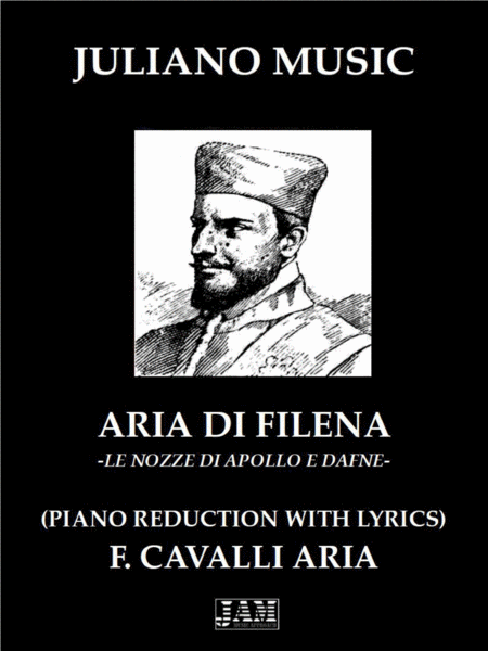 ARIA DI FILENA (PIANO REDUCTION WITH LYRICS) - F. CAVALLI image number null