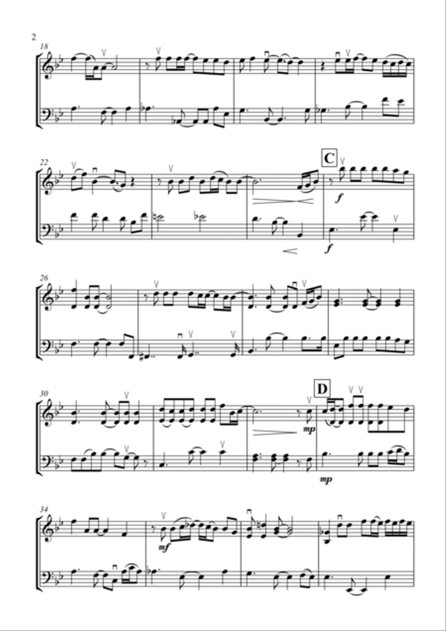 Make You Feel My Love Make You Feel My Love String Duet scores gallery preview page 4