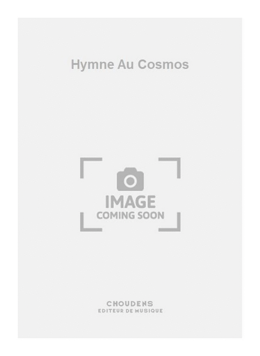 Hymne Au Cosmos Voice Solo scores gallery preview page 1