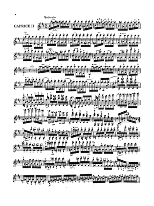 Paganini: Twenty-Four Caprices, Op. 1 No. 2
